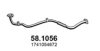 VW 1741054672 Exhaust Pipe